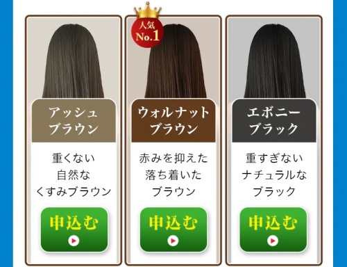 LPLP essence カラーシャンプー3色「申込む」